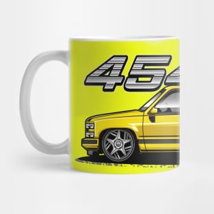 Chevy 454 SS Pickup Truck (Clear Yellow) Mug